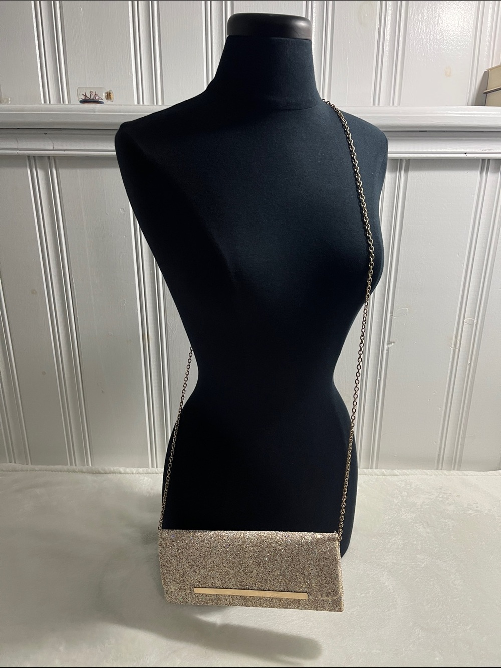 Sparkling Evening Crossbody Bag in Gold